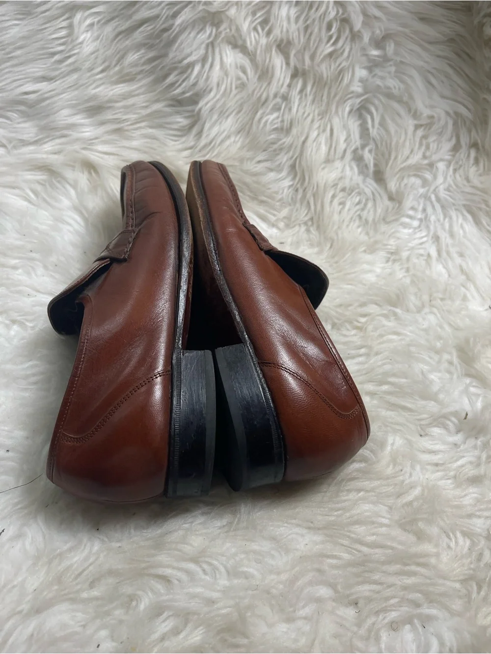 Florsheim Classic Men's Brown Leather Loafers SZ 7.5